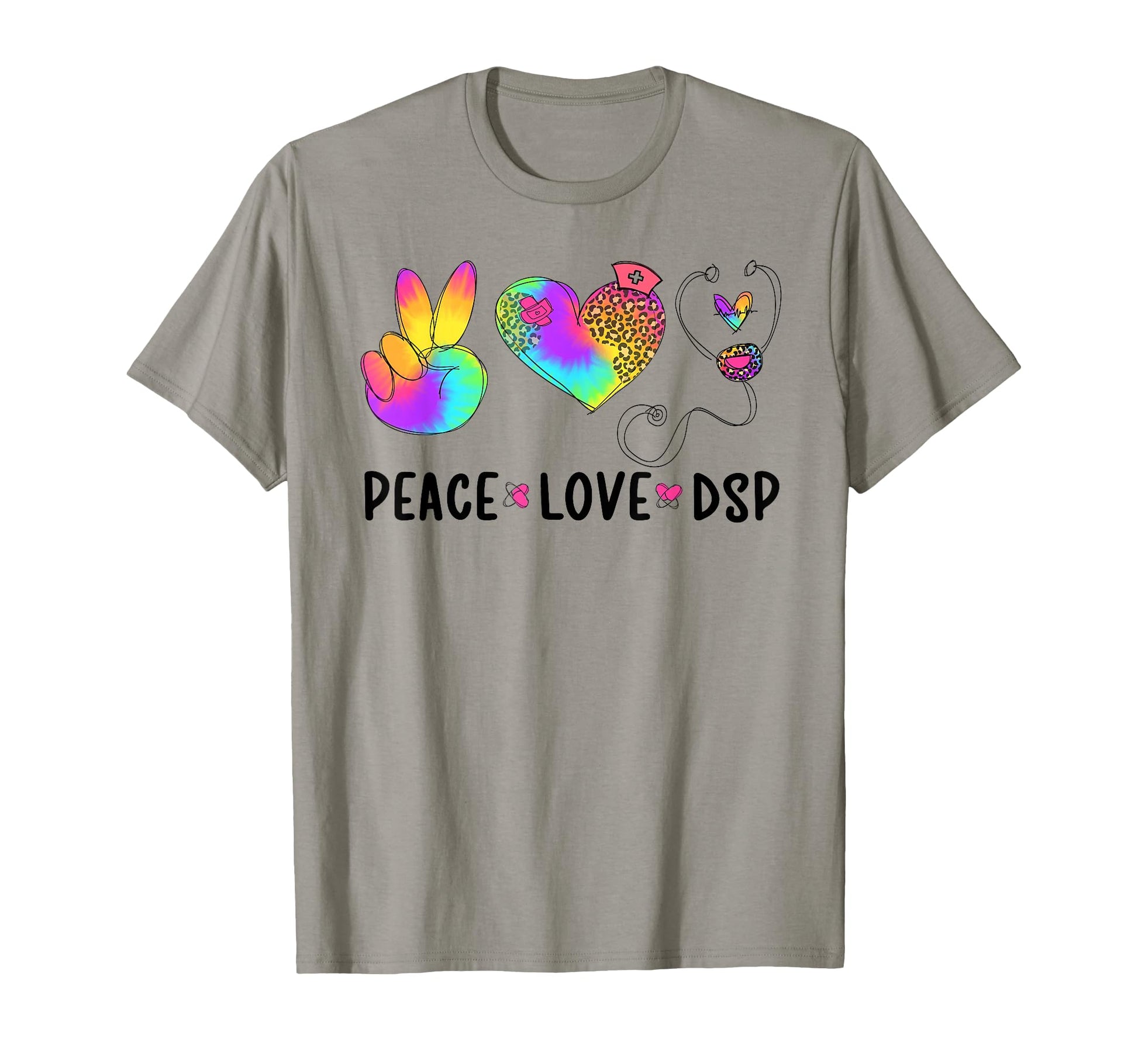 Peace Love Dsp Direct Support T-Shirt - Minimalist Print Men Women - T-Shirt, Sweatshirt, Hoodie