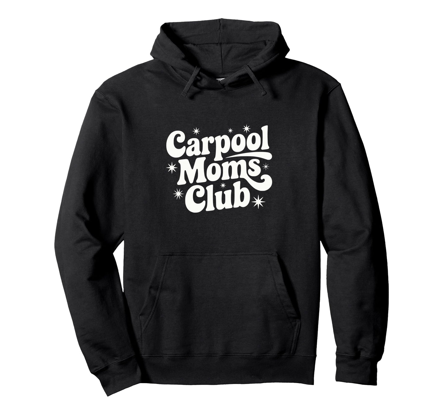 Carpool Moms Club Baseball Softball Moms Hoodie - Unique Graphic Unisex - T-Shirt, Sweatshirt, Hoodie