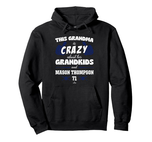 Grandma Crazy Mason Thompson Washington Hoodie - Graphic Print Unisex - T-Shirt, Sweatshirt, Hoodie