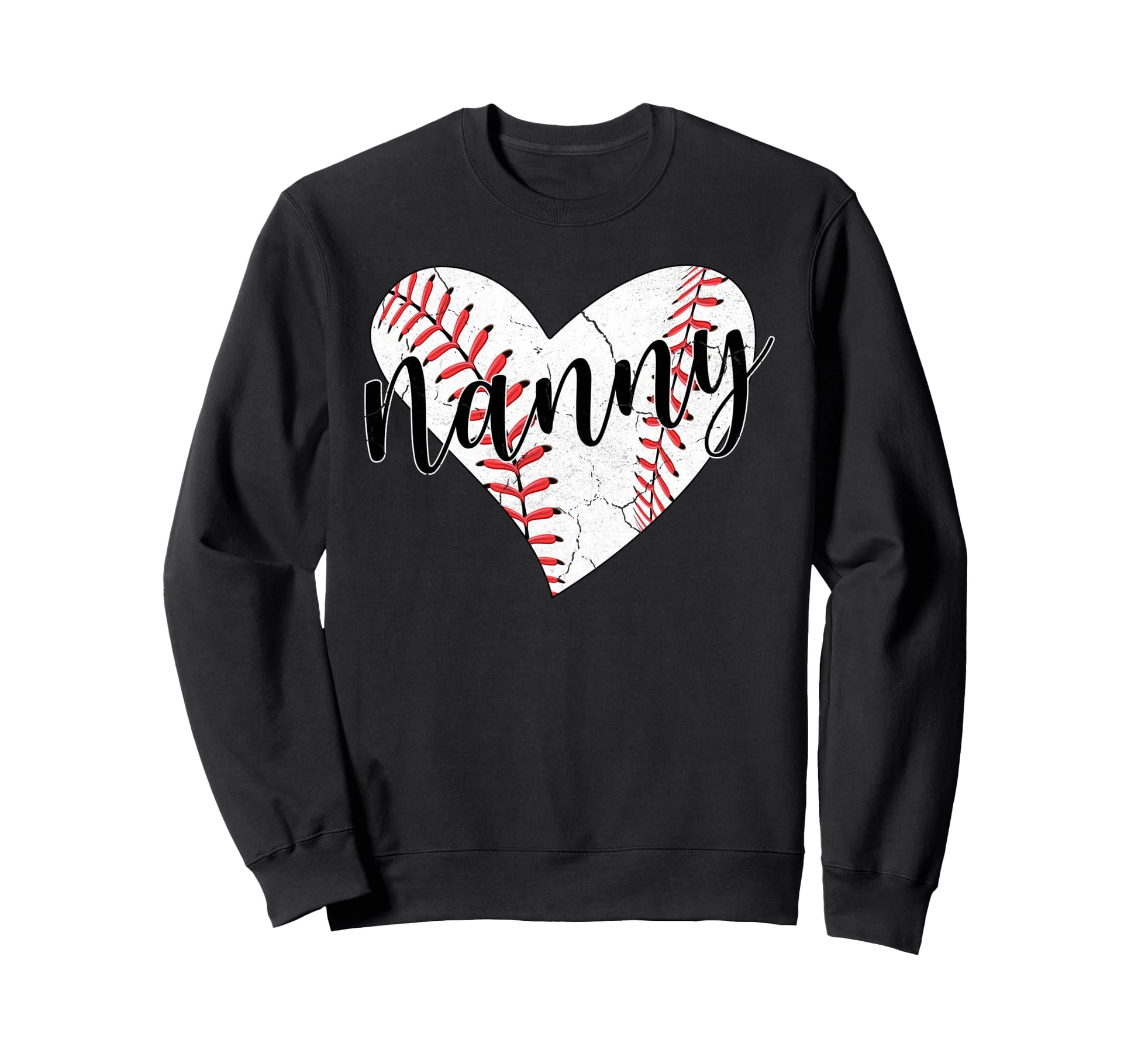 Baseball Nanny Mothers Day Baseball Sweatshirt - Trendy Graphic for Adults - T-Shirt, Sweatshirt, Hoodie