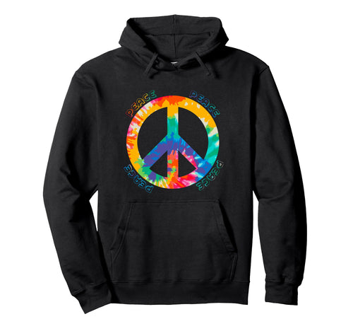 Peace Sign 60S 70S Hippie Boho Peace Symbol Hoodie - Trendy Graphic Unisex - T-Shirt, Sweatshirt, Hoodie