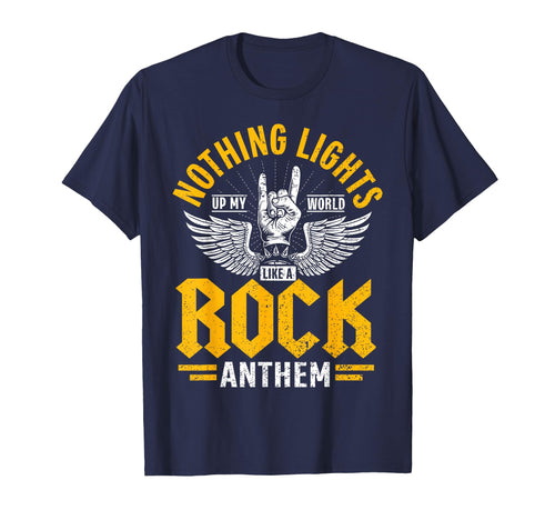 Nothing Lights Up My World Like Rock T-Shirt - Graphic Print for Adults - T-Shirt, Sweatshirt, Hoodie