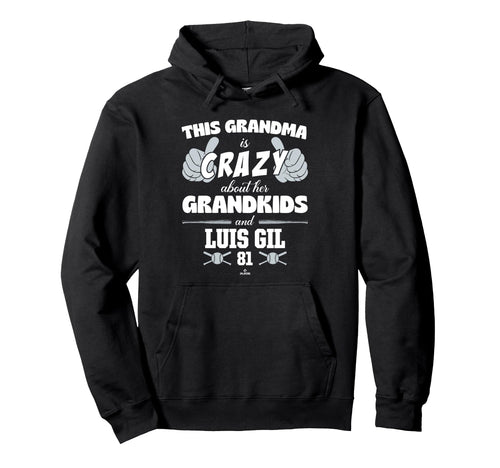 Grandma Crazy Luis Gil New York Hoodie - Fun Novelty Design Unisex - T-Shirt, Sweatshirt, Hoodie