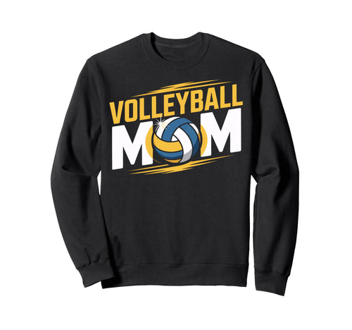 Volleyball Mom Proud Volleyball Sweatshirt - Minimalist Print Men Women - T-Shirt, Sweatshirt, Hoodie