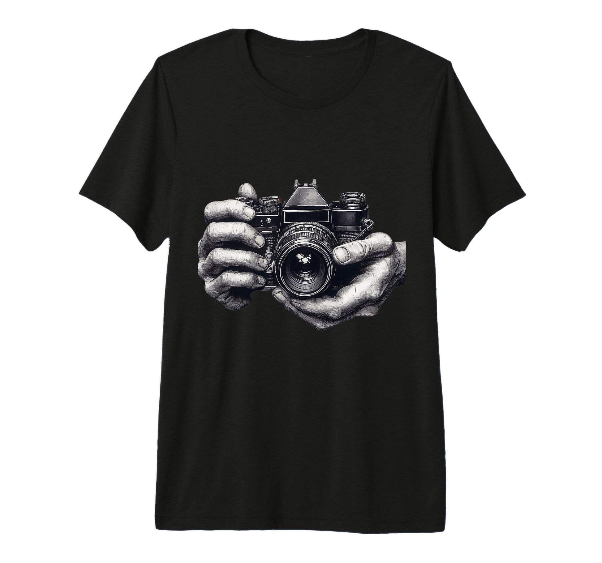 Camera Analog Slr Art Photographer Film T-Shirt - Unique Graphic Unisex - T-Shirt, Sweatshirt, Hoodie