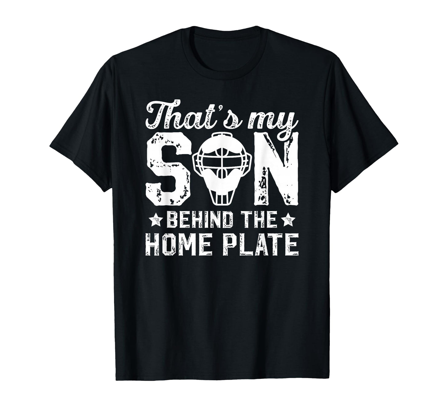 Thats My Son Baseball Catcher Dad Baseball T-Shirt - Trendy Graphic Unisex - T-Shirt, Sweatshirt, Hoodie
