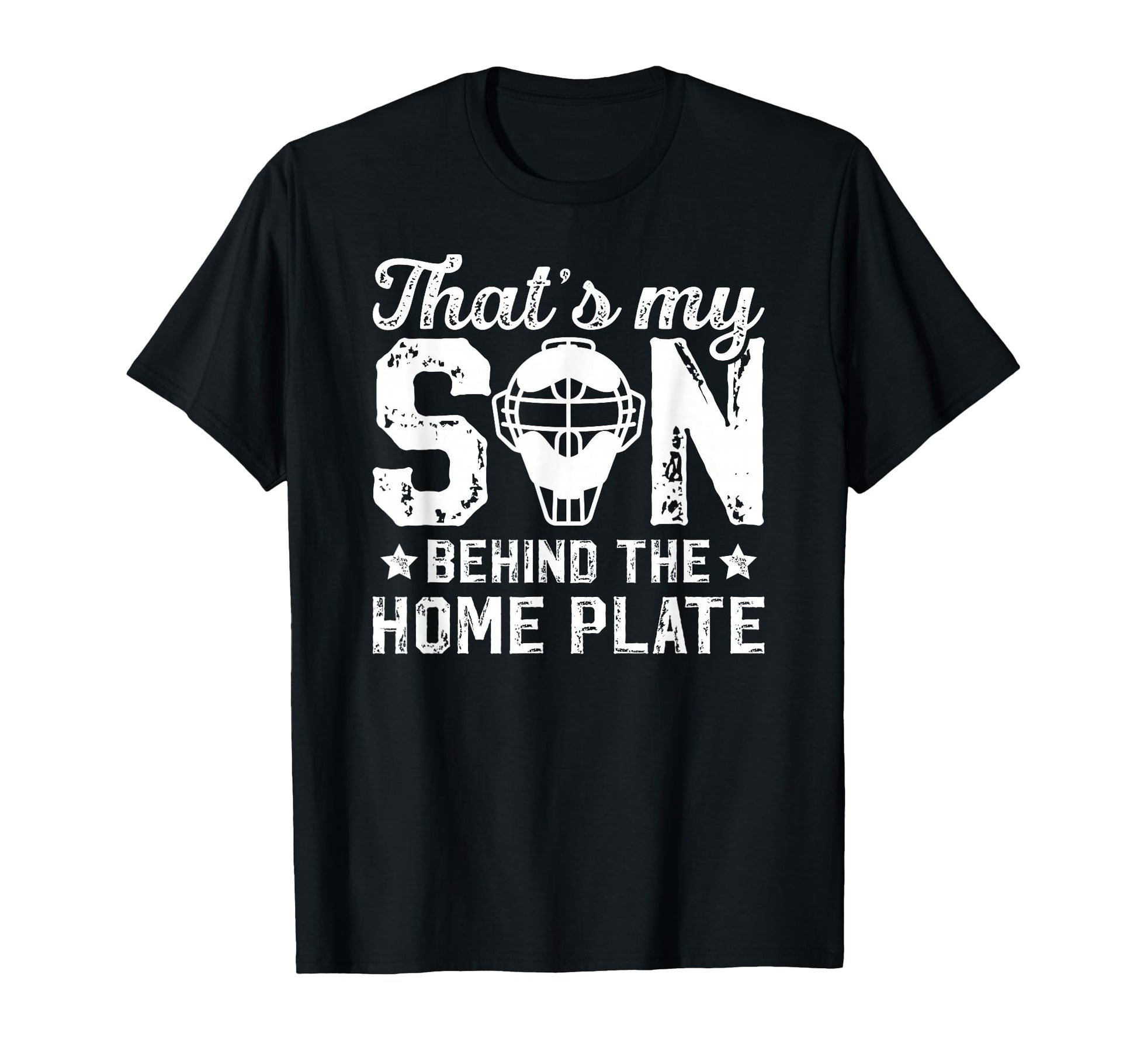 Thats My Son Baseball Catcher Dad Baseball T-Shirt - Trendy Graphic Unisex - T-Shirt, Sweatshirt, Hoodie