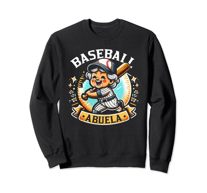 Baseball Grandma Grandmother Granny Sweatshirt - Fun Novelty Design Unisex - T-Shirt, Sweatshirt, Hoodie