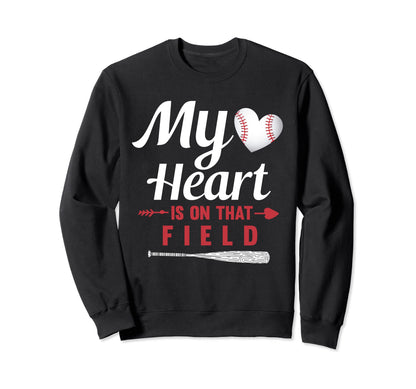 Proud Baseball Mother Sweatshirt - Trendy Graphic Men Women - T-Shirt, Sweatshirt, Hoodie