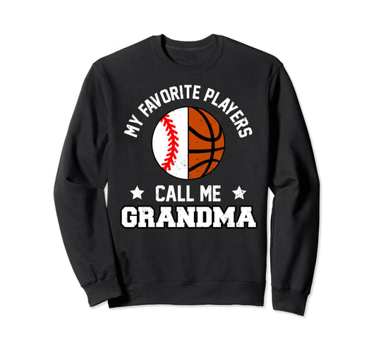 My Favorites Baseball Basketball Sweatshirt - Minimalist Print for Adults - T-Shirt, Sweatshirt, Hoodie