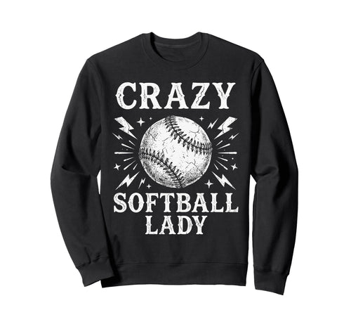 Softball Vibes Softball Groovy Game Sweatshirt - Streetwear Style Unisex - T-Shirt, Sweatshirt, Hoodie