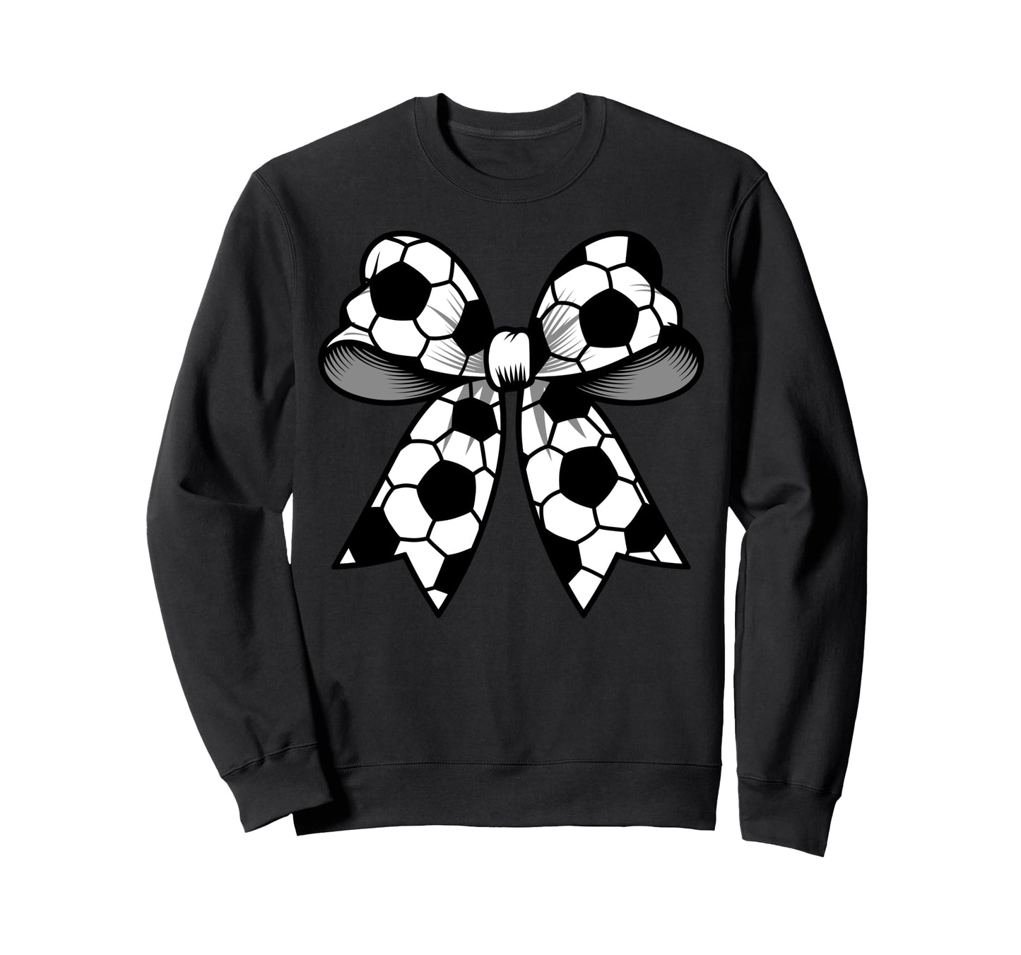 Soccer Coquette Bow Funny Soccer Sweatshirt - Fun Novelty Design Unisex - T-Shirt, Sweatshirt, Hoodie