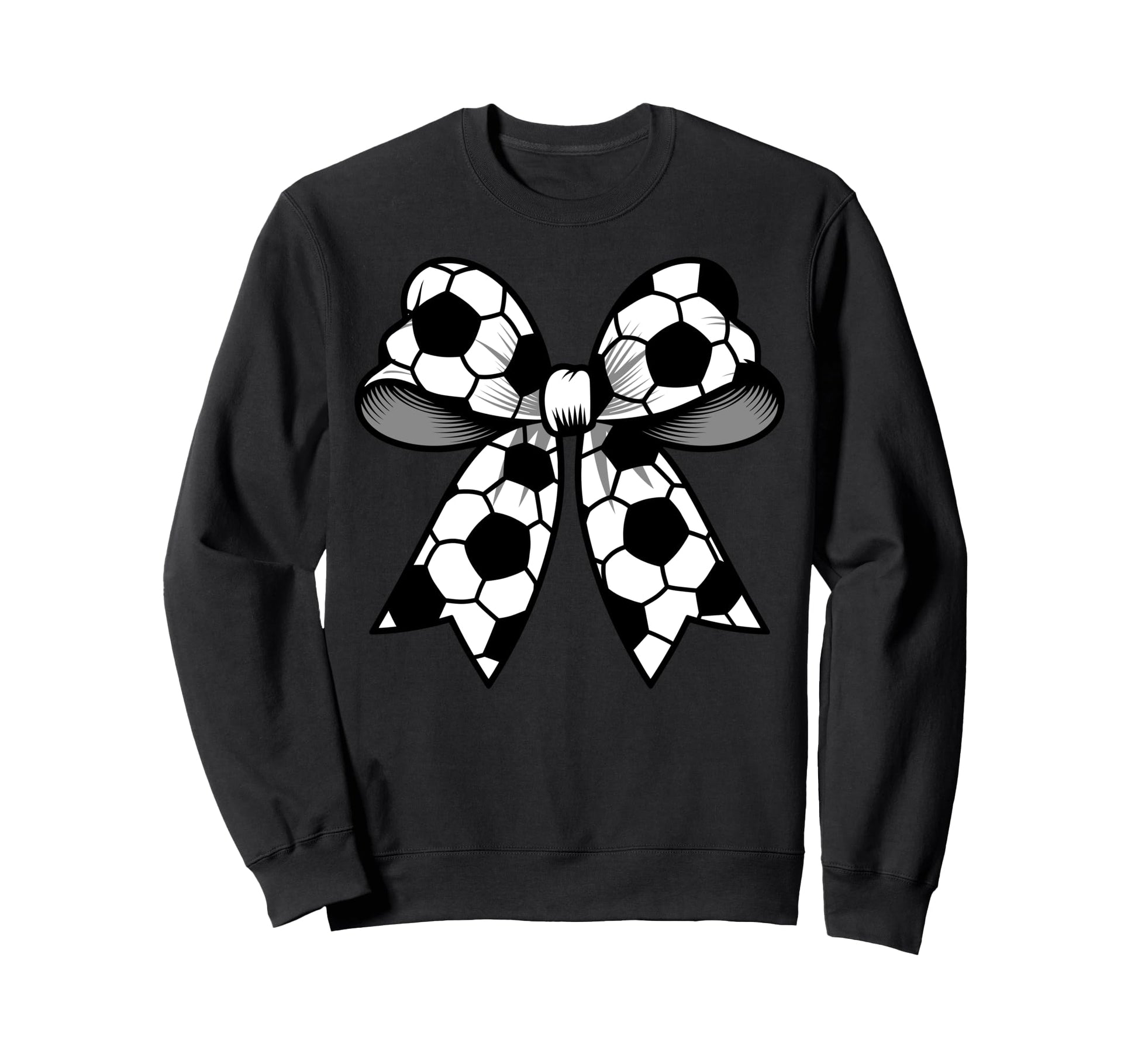 Soccer Coquette Bow Funny Soccer Sweatshirt - Fun Novelty Design Unisex - T-Shirt, Sweatshirt, Hoodie