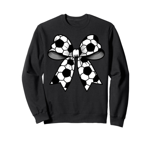 Soccer Coquette Bow Funny Soccer Sweatshirt - Fun Novelty Design Unisex - T-Shirt, Sweatshirt, Hoodie