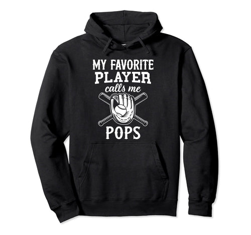 Baseball Grandpa My Favorite Player Hoodie - Streetwear Style Men Women - T-Shirt, Sweatshirt, Hoodie