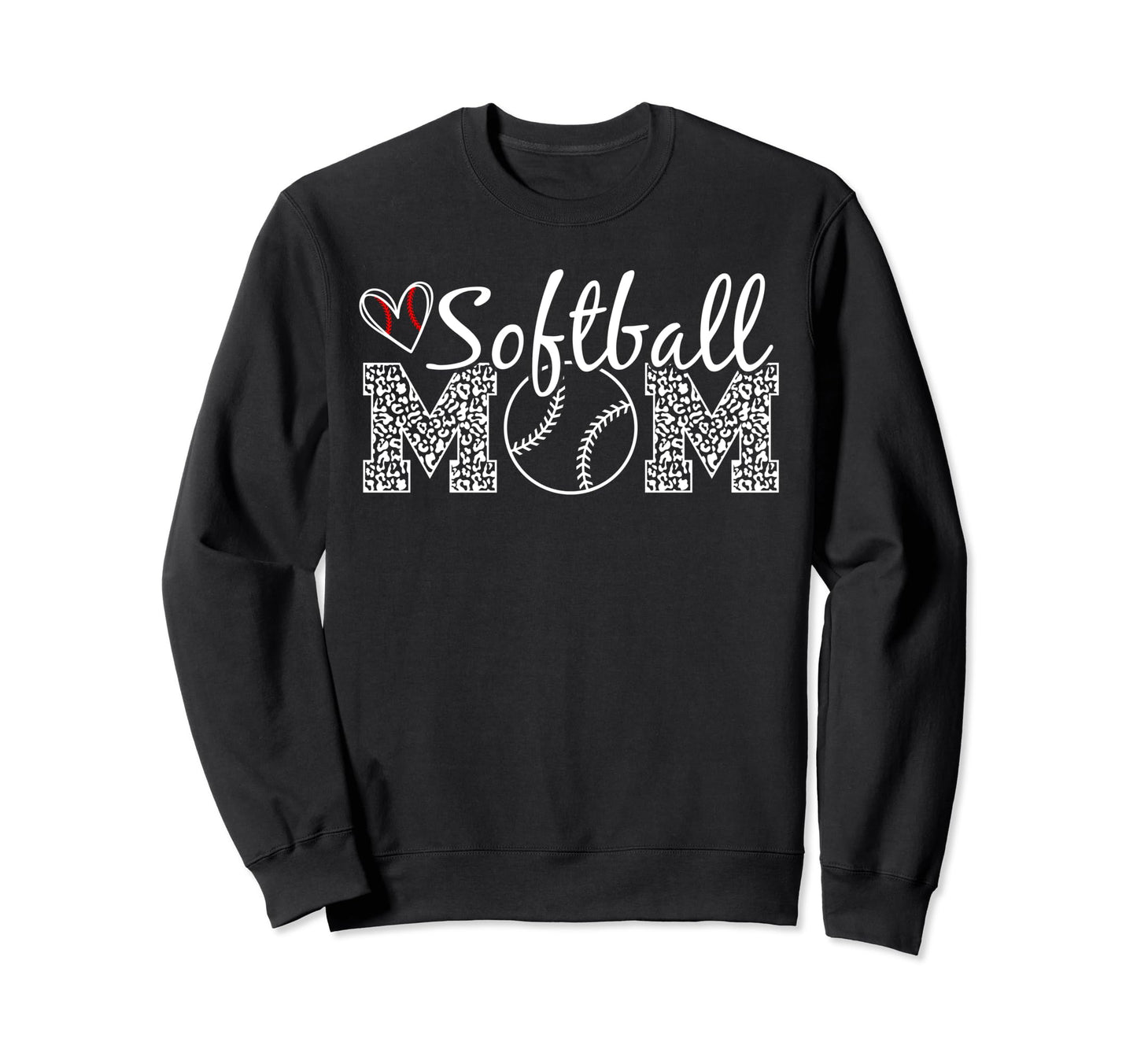 Softball Mom Softball Vibes Game Day Sweatshirt - Unique Graphic Unisex - T-Shirt, Sweatshirt, Hoodie