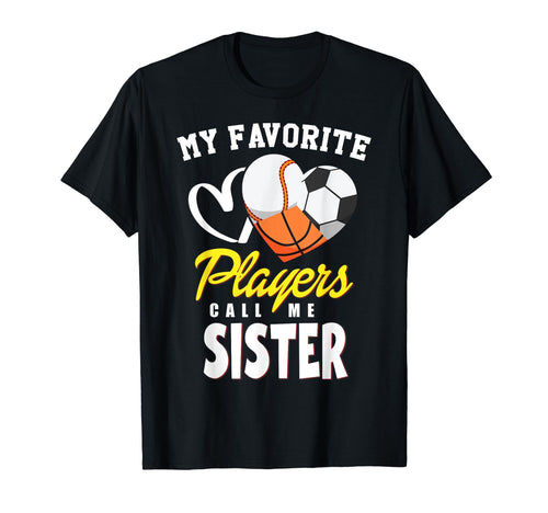 My Favorite Players Baseball Soccer T-Shirt - Custom Art Print Unisex - T-Shirt, Sweatshirt, Hoodie
