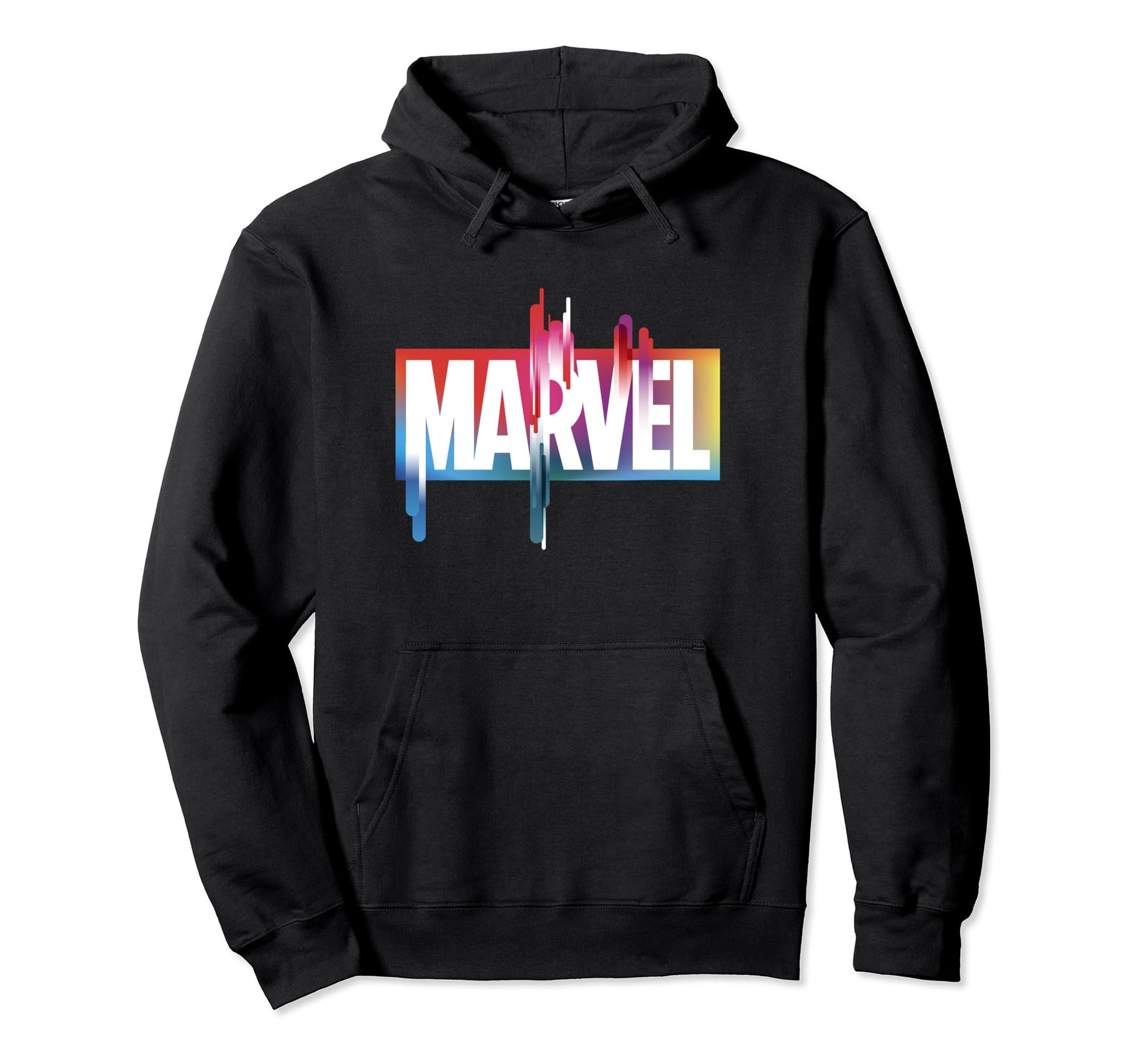 Marvel Comics Rainbow Paint Smear Hoodie - Streetwear Style for Adults - T-Shirt, Sweatshirt, Hoodie