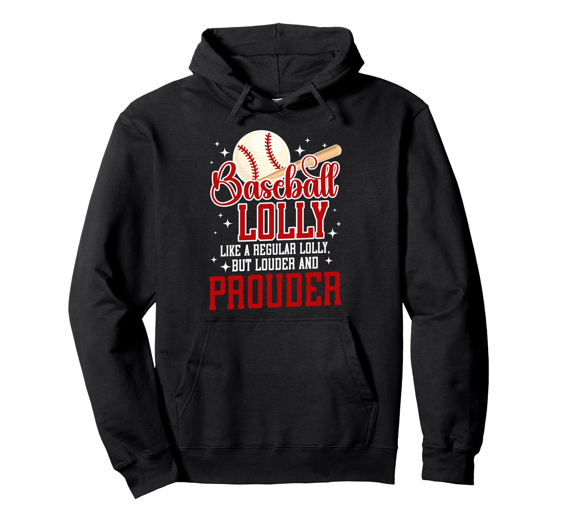 Baseball Lolly Baseball Player Lolly Hoodie - Graphic Print Men Women - T-Shirt, Sweatshirt, Hoodie