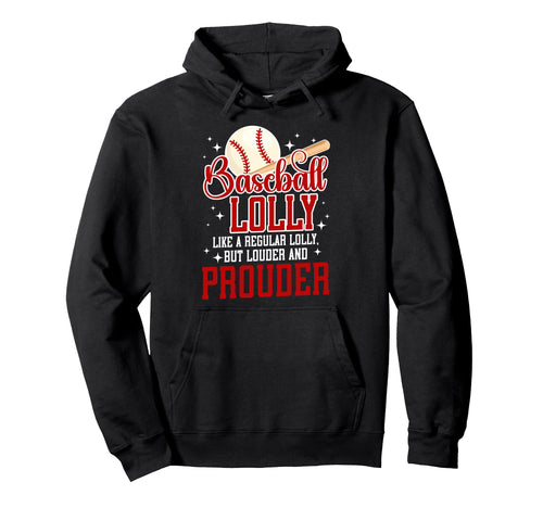 Baseball Lolly Baseball Player Lolly Hoodie - Graphic Print Men Women - T-Shirt, Sweatshirt, Hoodie