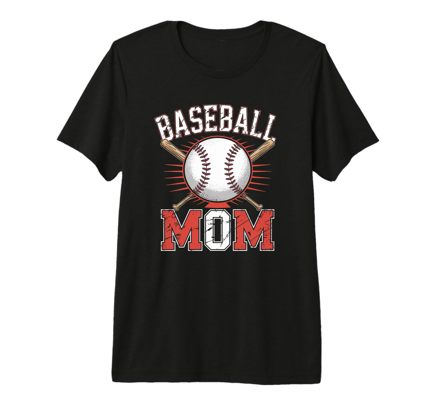 Baseball Mom Proud Baseball Tournament T-Shirt - Novelty Apparel Men Women - T-Shirt, Sweatshirt, Hoodie