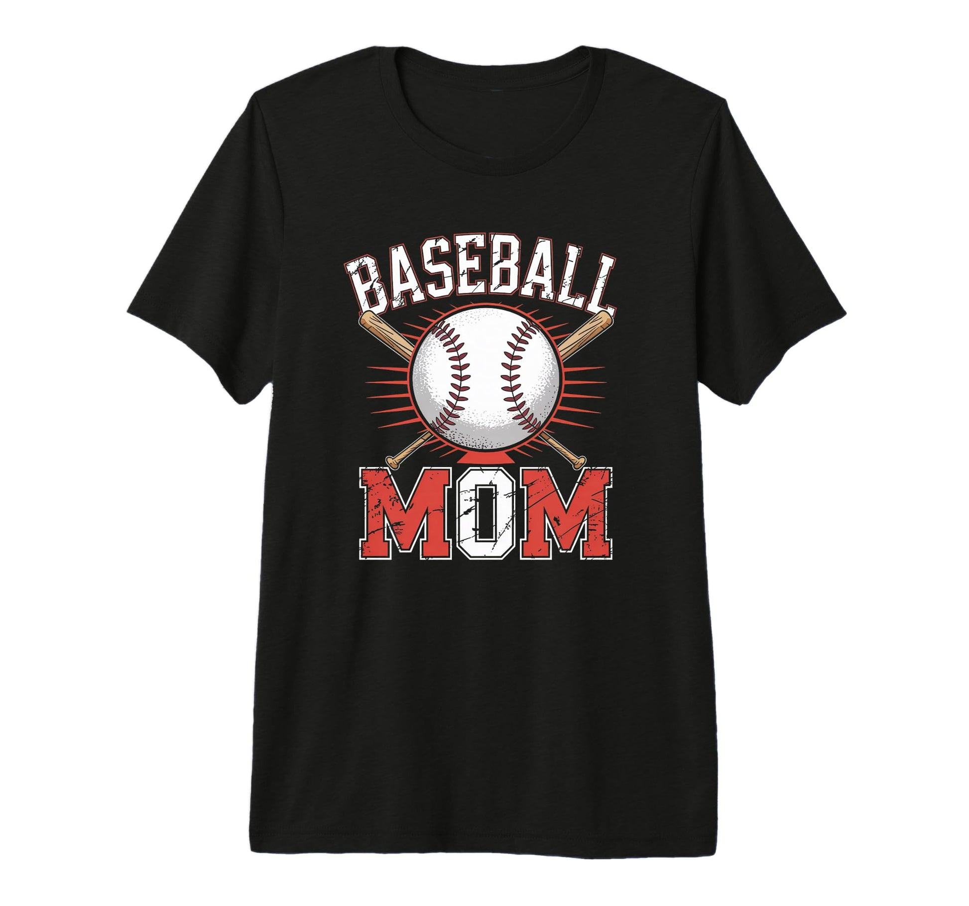 Baseball Mom Proud Baseball Tournament T-Shirt - Novelty Apparel Men Women - T-Shirt, Sweatshirt, Hoodie