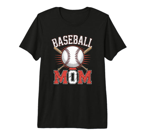 Baseball Mom Proud Baseball Tournament T-Shirt - Novelty Apparel Men Women - T-Shirt, Sweatshirt, Hoodie