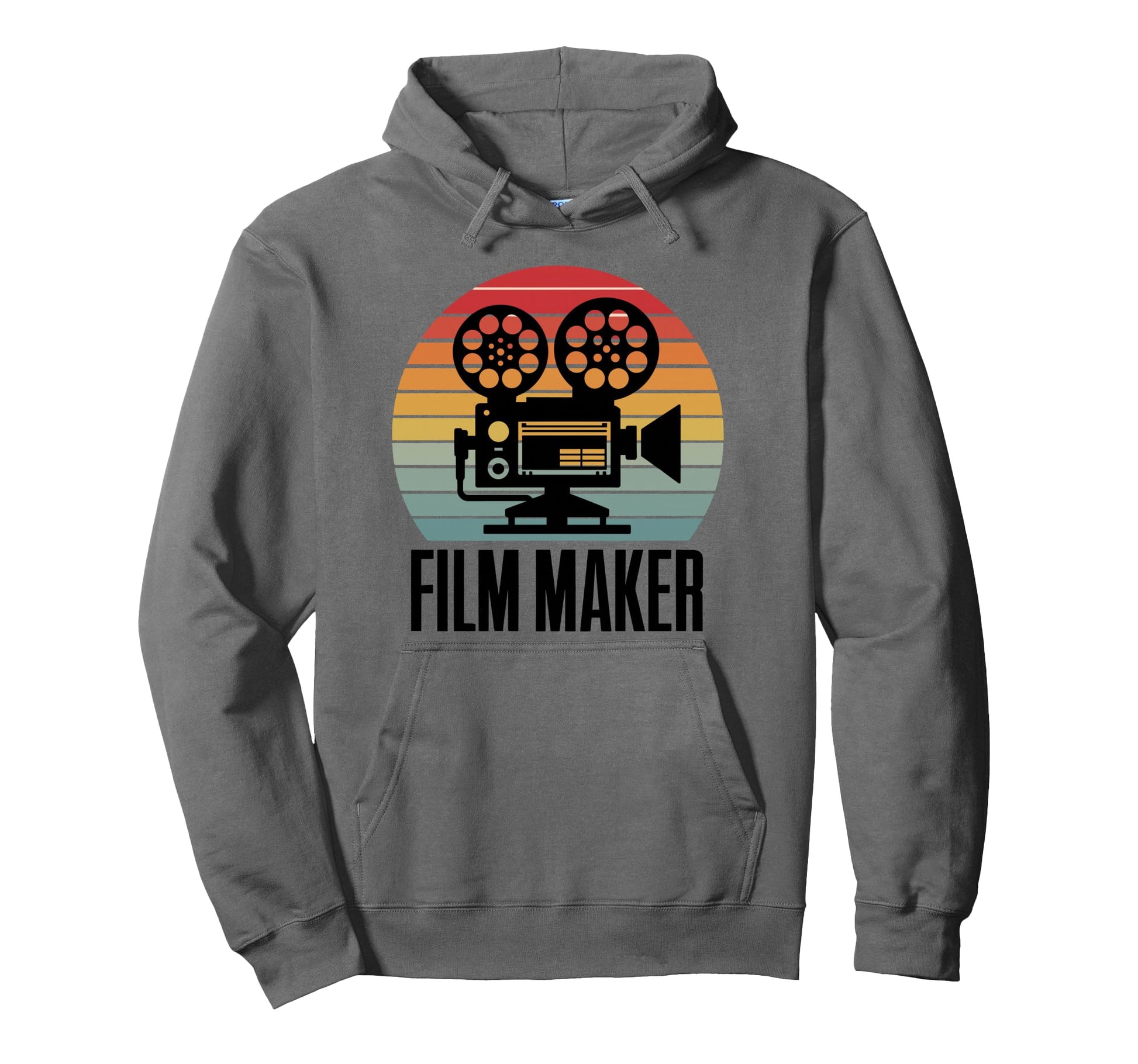 Film Maker Camera Filmmaking Crew Hoodie - Streetwear Style Unisex - T-Shirt, Sweatshirt, Hoodie