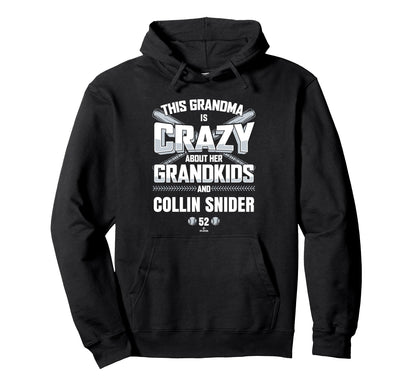 Grandma Crazy Collin Snider Seattle Hoodie - Fun Novelty Design Unisex - T-Shirt, Sweatshirt, Hoodie