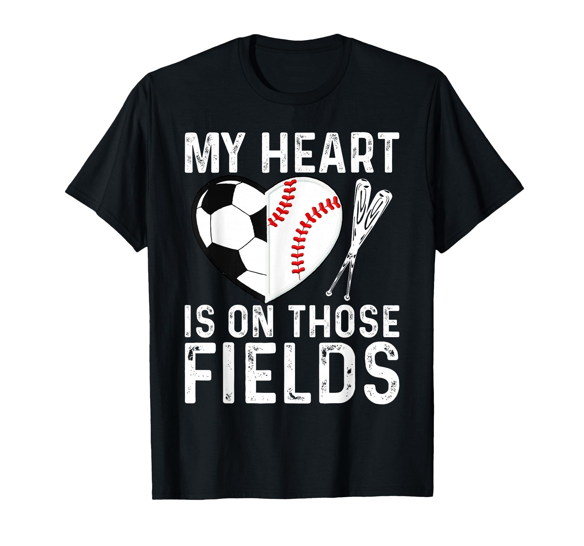 My Heart Is Those Fields Funny Soccer T-Shirt - Aesthetic Graphic Unisex - T-Shirt, Sweatshirt, Hoodie