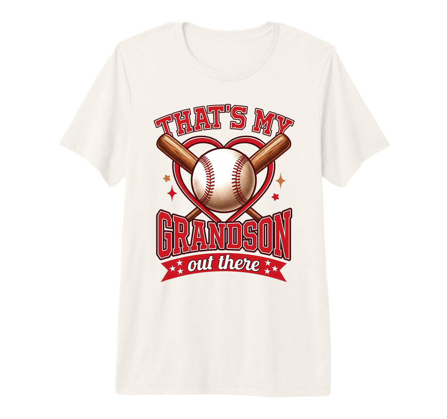 Thats My Grandson Out There T-Shirt - Fun Novelty Design for Adults - T-Shirt, Sweatshirt, Hoodie