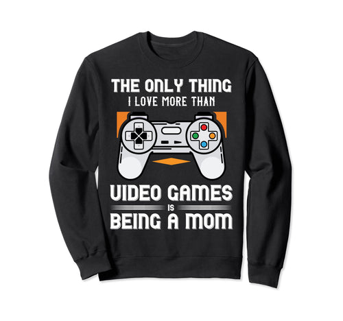Video Computer Gamer Mom Player Sweatshirt - Minimalist Print for Adults - T-Shirt, Sweatshirt, Hoodie