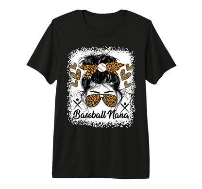 Baseball Nana Baseball Player Sports T-Shirt - Custom Art Print for Adults - T-Shirt, Sweatshirt, Hoodie