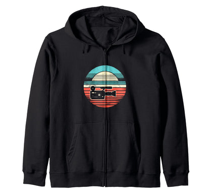Camera Sunset T-Shirt - Graphic Print Men Women - T-Shirt, Sweatshirt, Hoodie
