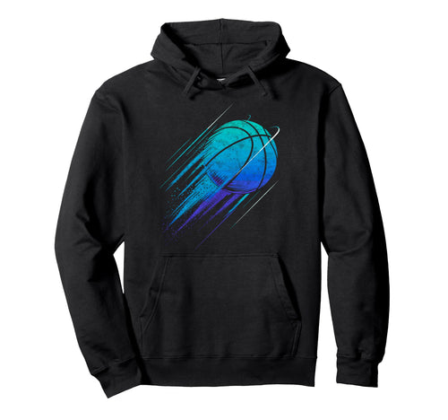 Basketball Ball Basketball Player Fan Hoodie - Custom Art Print Men Women - T-Shirt, Sweatshirt, Hoodie