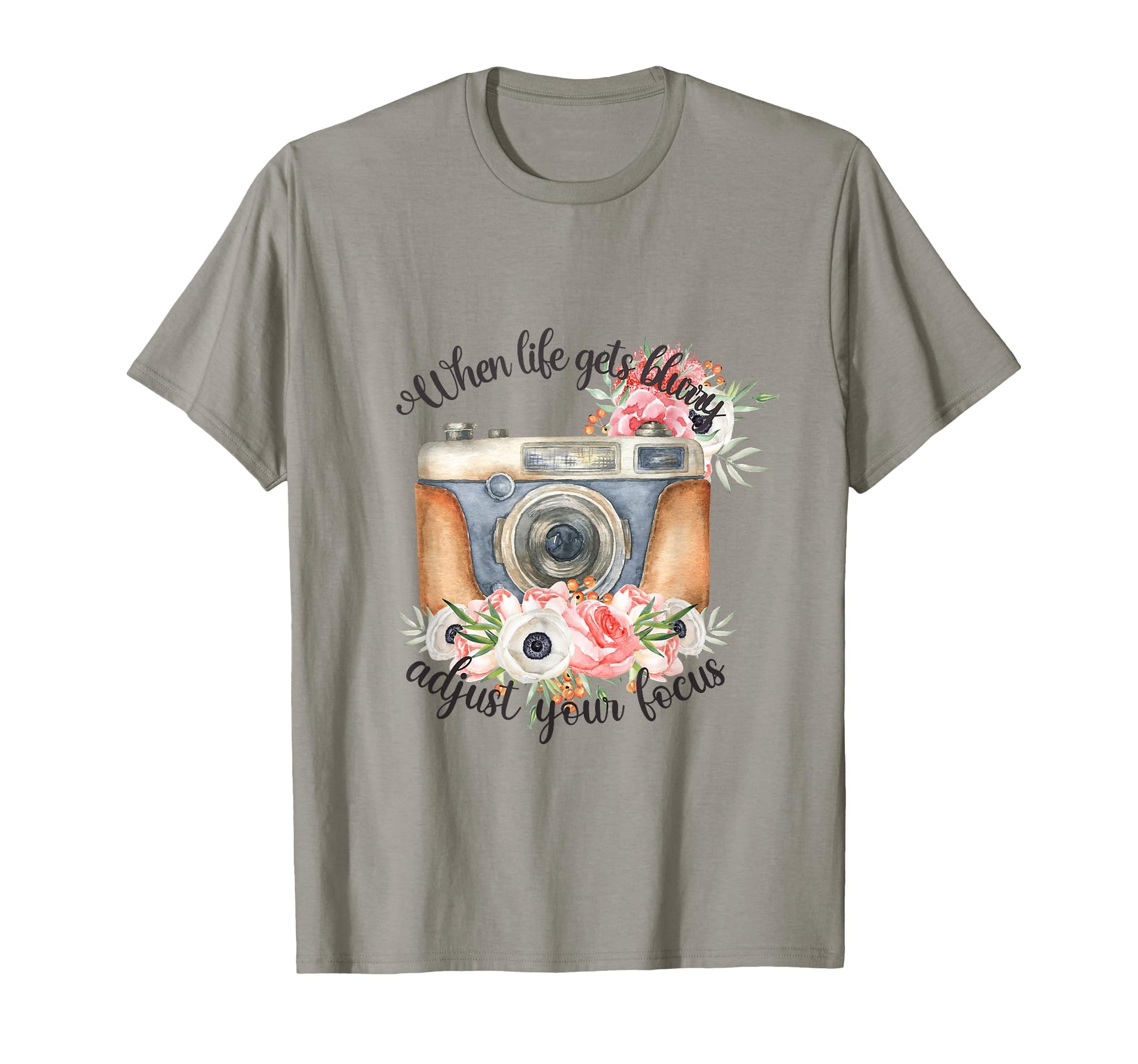 When Lifes Gets Blurry Adjust Your T-Shirt - Fun Novelty Design Men Women - T-Shirt, Sweatshirt, Hoodie