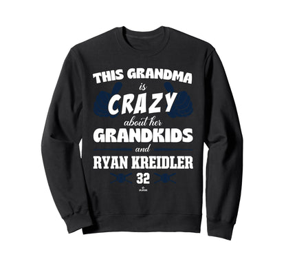 Grandma Crazy Ryan Kreidler Sweatshirt - Aesthetic Graphic for Adults - T-Shirt, Sweatshirt, Hoodie