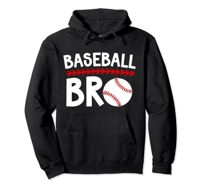 Baseball Bro Best Baseball Brother Hoodie - Novelty Apparel Men Women - T-Shirt, Sweatshirt, Hoodie