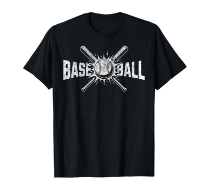 Baseball Ball Baseball Lover Player T-Shirt - Custom Art Print Men Women - T-Shirt, Sweatshirt, Hoodie