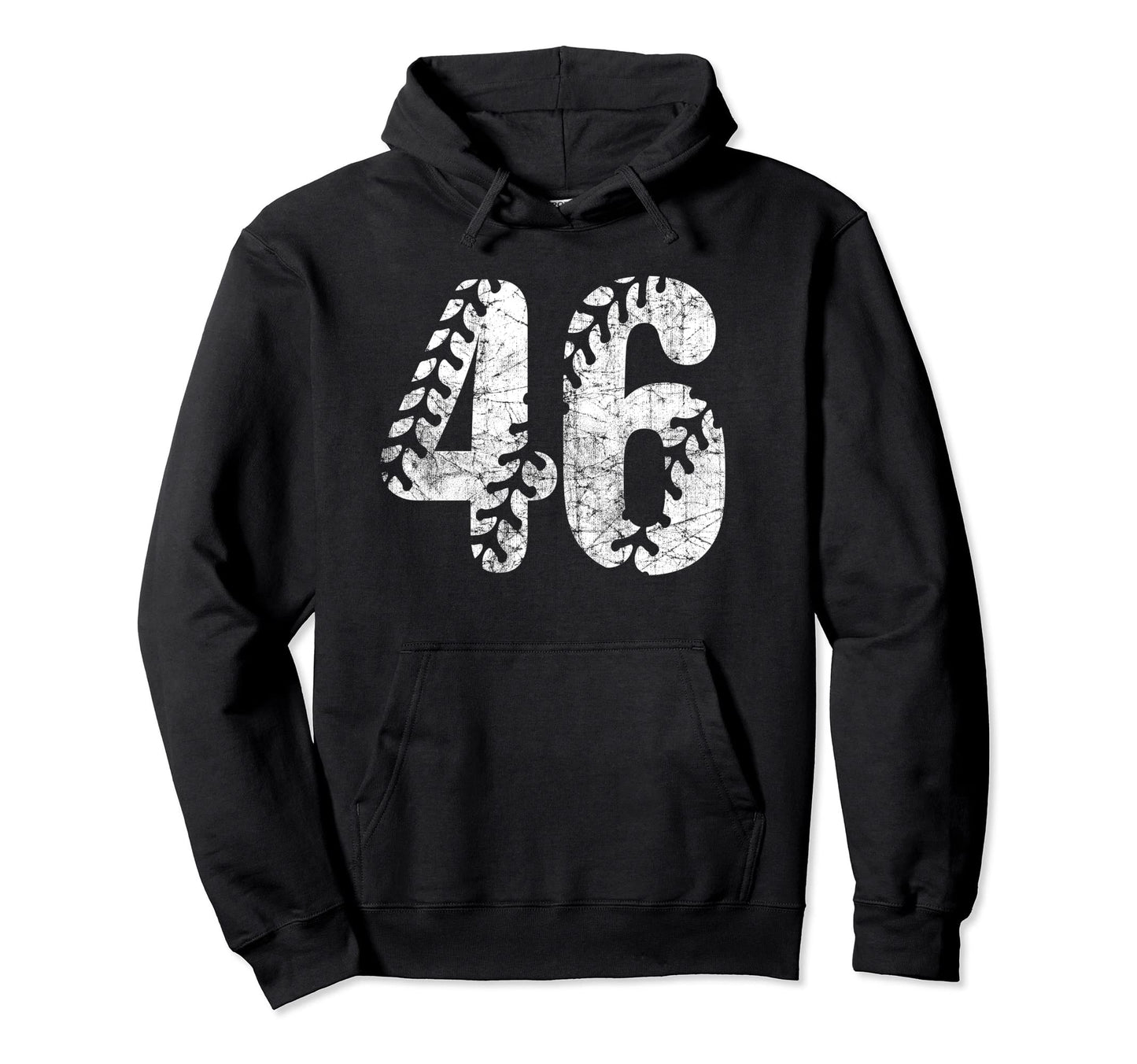 Baseball Softball Mom 46 Number 46 Hoodie - Graphic Print Unisex - T-Shirt, Sweatshirt, Hoodie