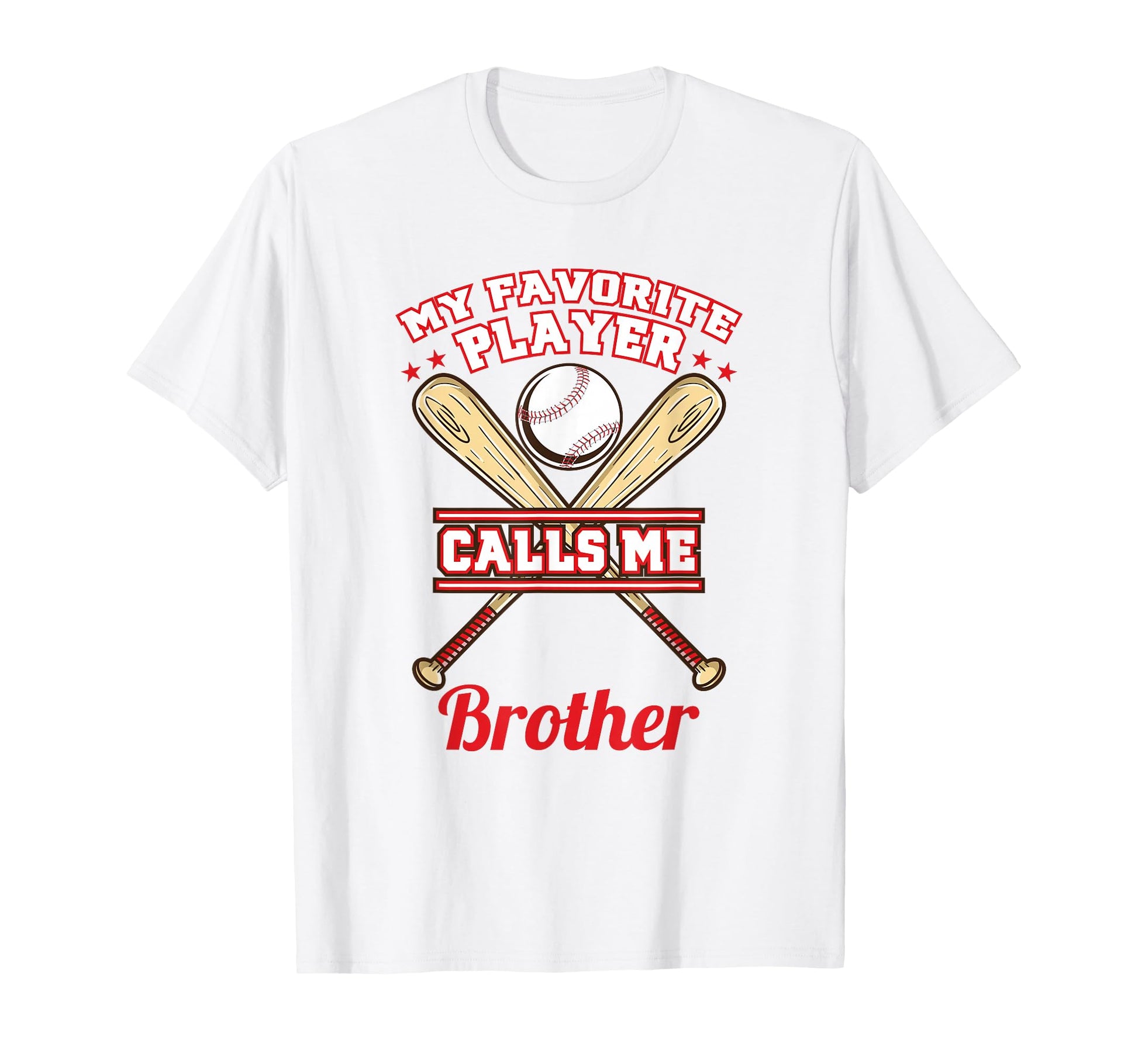 My Favorite Player Calls Me Brother T-Shirt - Aesthetic Graphic Unisex - T-Shirt, Sweatshirt, Hoodie