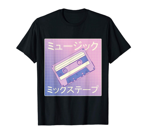 Mix Tape 80S Japanese Otaku T-Shirt - Fun Novelty Design Men Women - T-Shirt, Sweatshirt, Hoodie