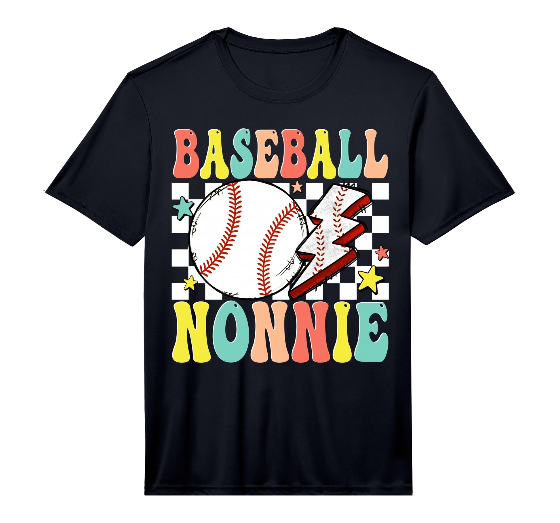 Baseball Nonnie Proud Ball Nonnie T-Shirt - Fun Novelty Design for Adults - T-Shirt, Sweatshirt, Hoodie