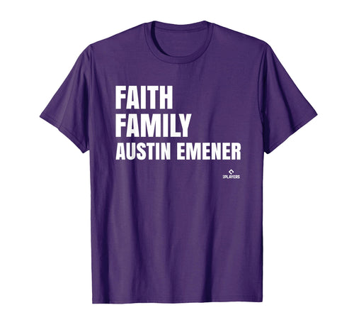 Faith Family Austin Emener Prospect T-Shirt - Minimalist Print Men Women - T-Shirt, Sweatshirt, Hoodie