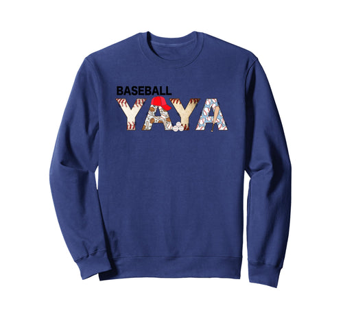 Baseball Yaya Passionate Grandma Sweatshirt - Custom Art Print Men Women - T-Shirt, Sweatshirt, Hoodie