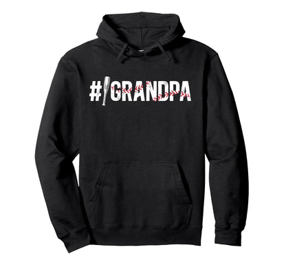 Baseball Grandpa Baseball Player Hoodie - Unique Graphic for Adults - T-Shirt, Sweatshirt, Hoodie