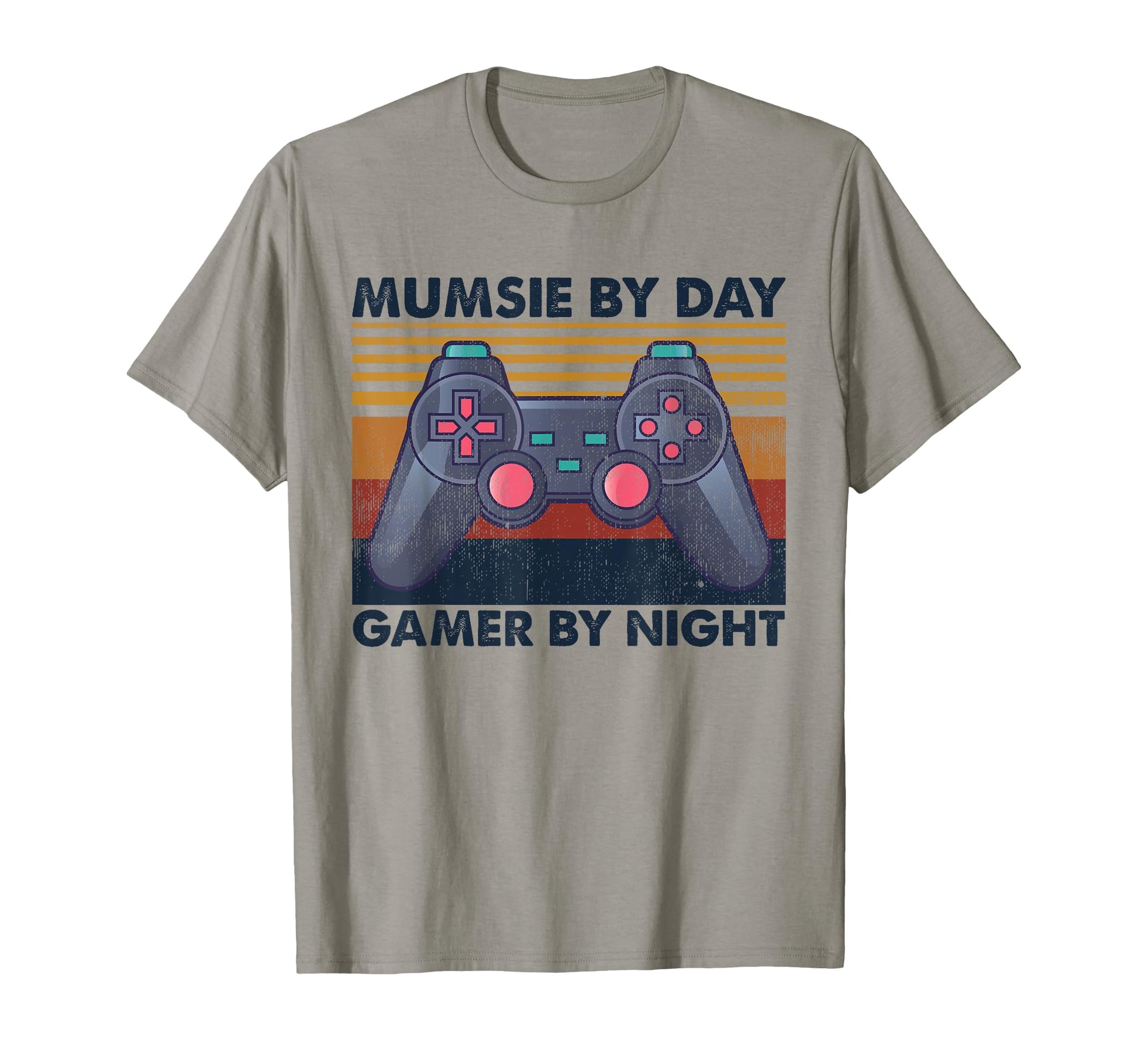 Mumsie Day Gamer Night Funny Gaming T-Shirt - Fun Novelty Design Unisex - T-Shirt, Sweatshirt, Hoodie