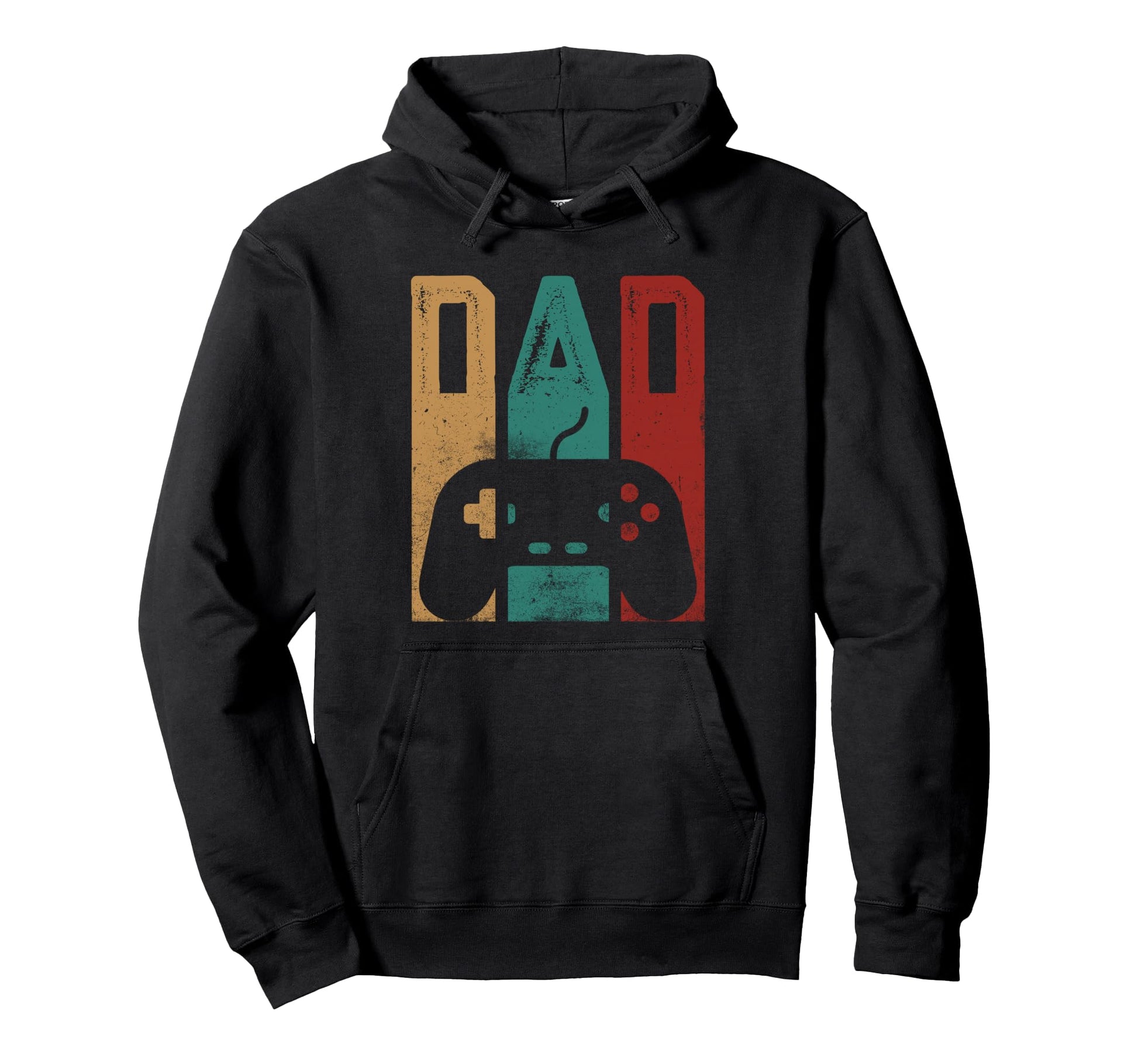 Video Game Controller Dad Fathers Day Hoodie - Aesthetic Graphic Men Women - T-Shirt, Sweatshirt, Hoodie