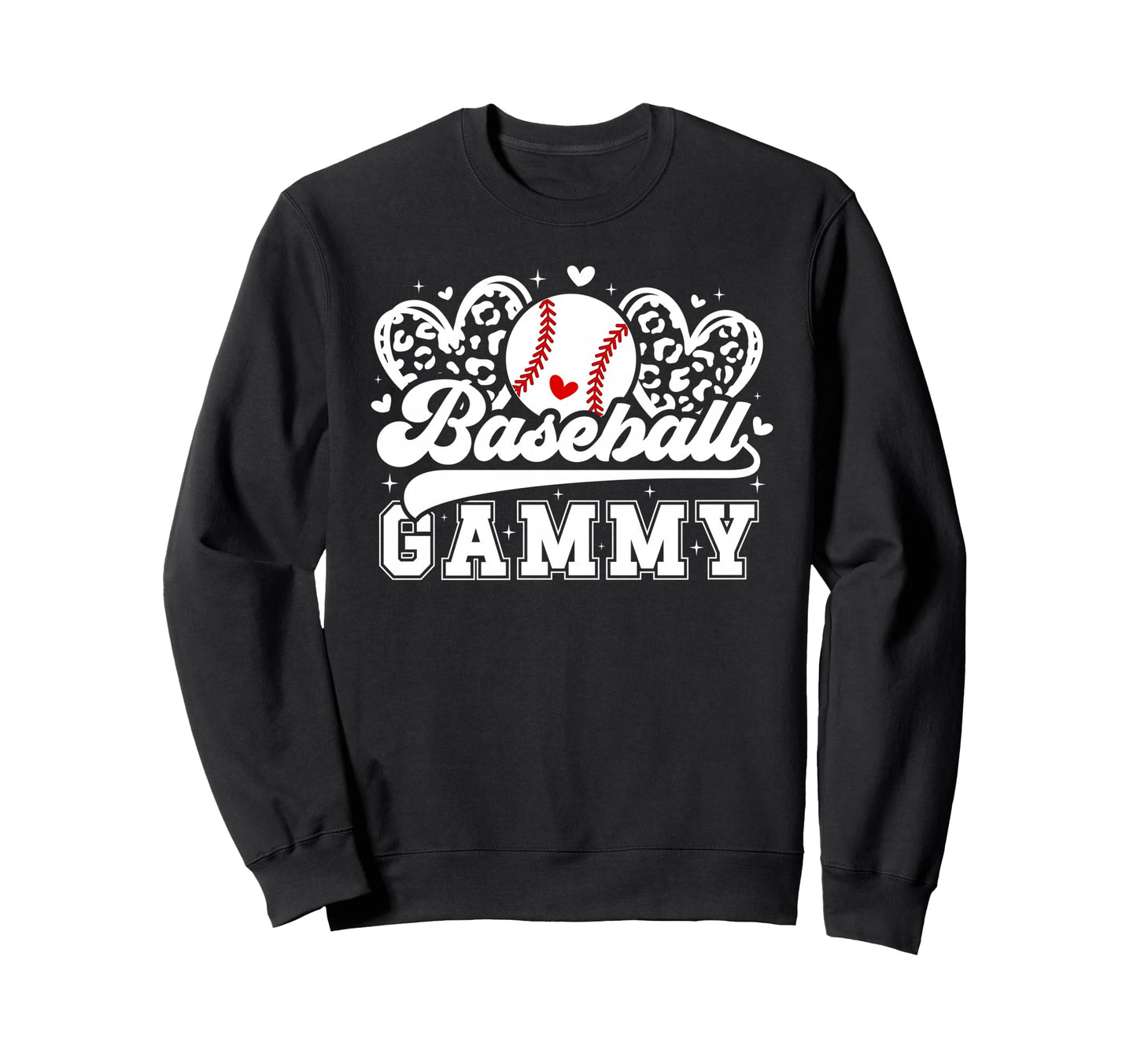Baseball Gammy Grandma Gammy Baseball Sweatshirt - Unique Graphic Unisex - T-Shirt, Sweatshirt, Hoodie