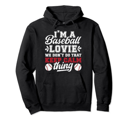 Im Baseball Lovie Grandma Lovie Hoodie - Streetwear Style for Adults - T-Shirt, Sweatshirt, Hoodie